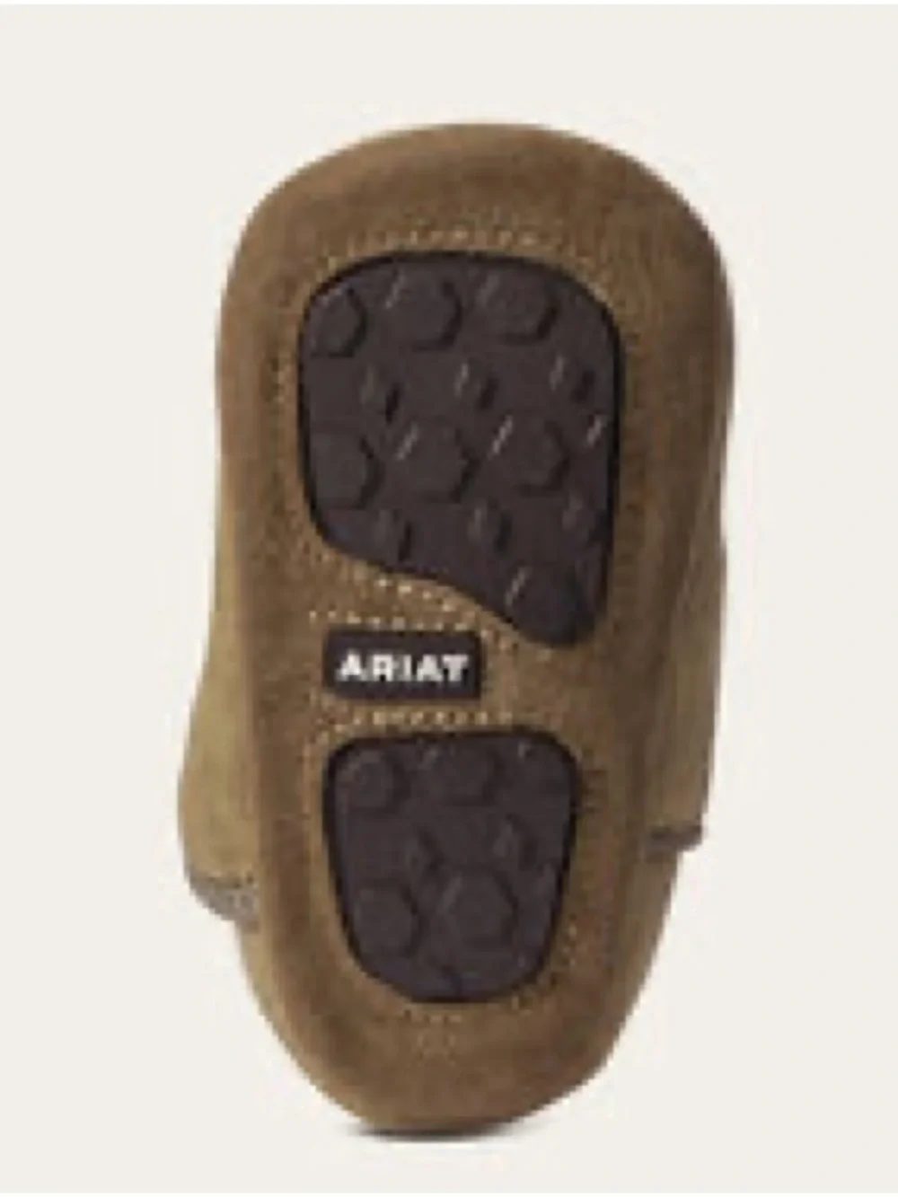 Kids Tan Suede & Camouflage Bootie